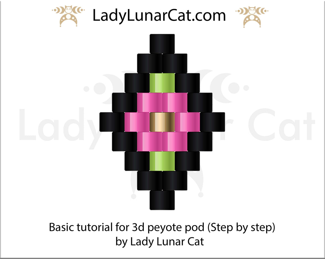 Peyote 3D pod - Basic instruction LadyLunarCat
