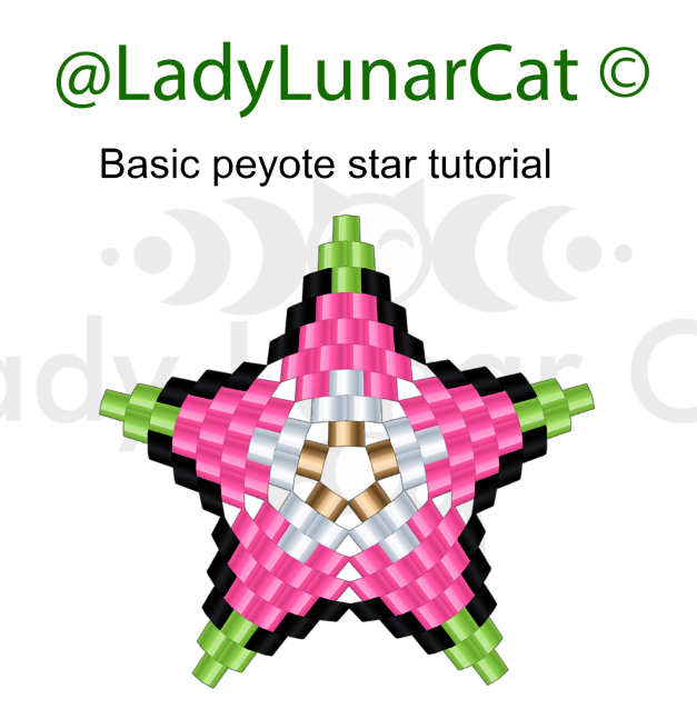 New-Video-tutorial-Peyote-star LadyLunarCat