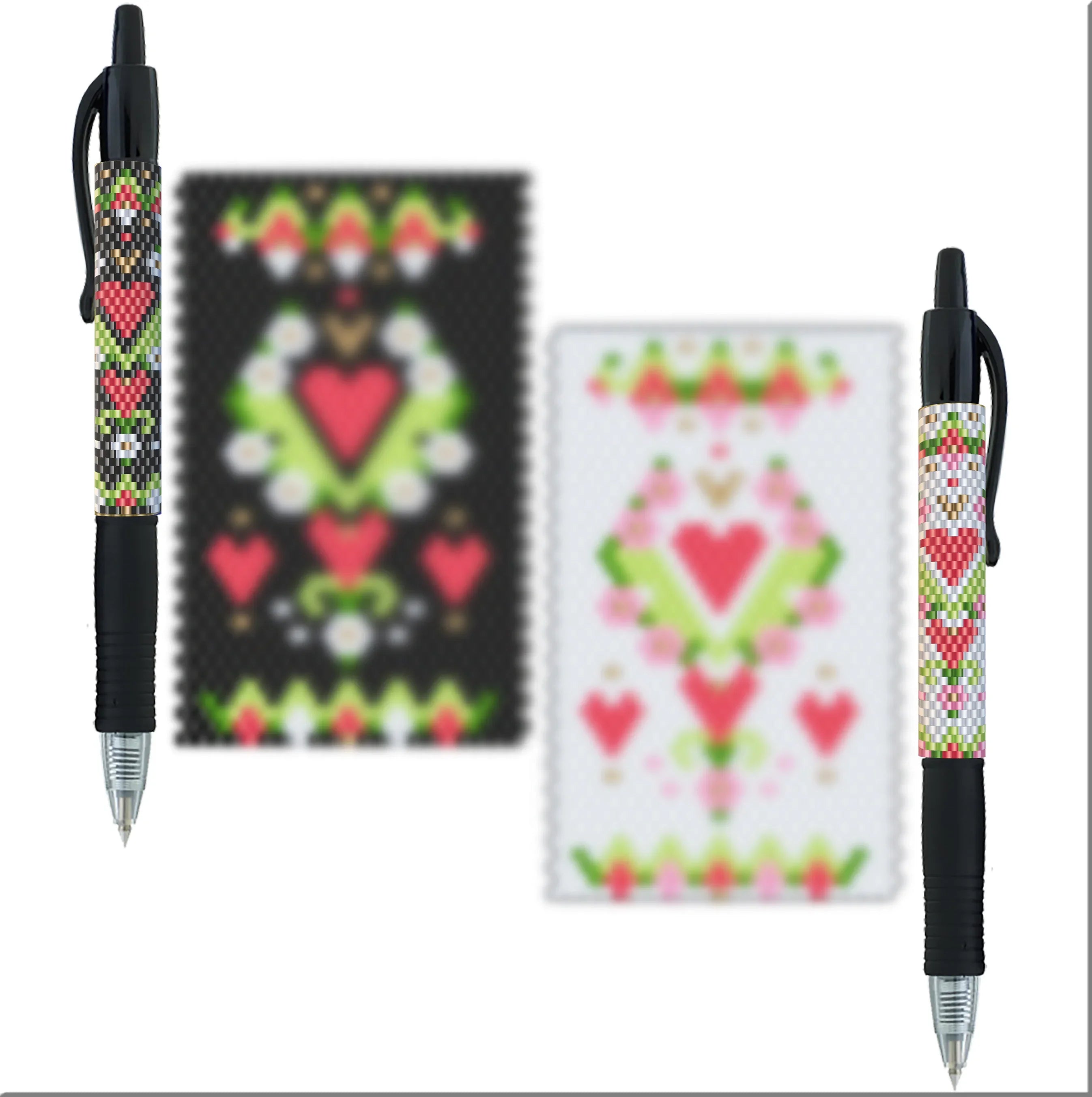 Flat peyote patterns