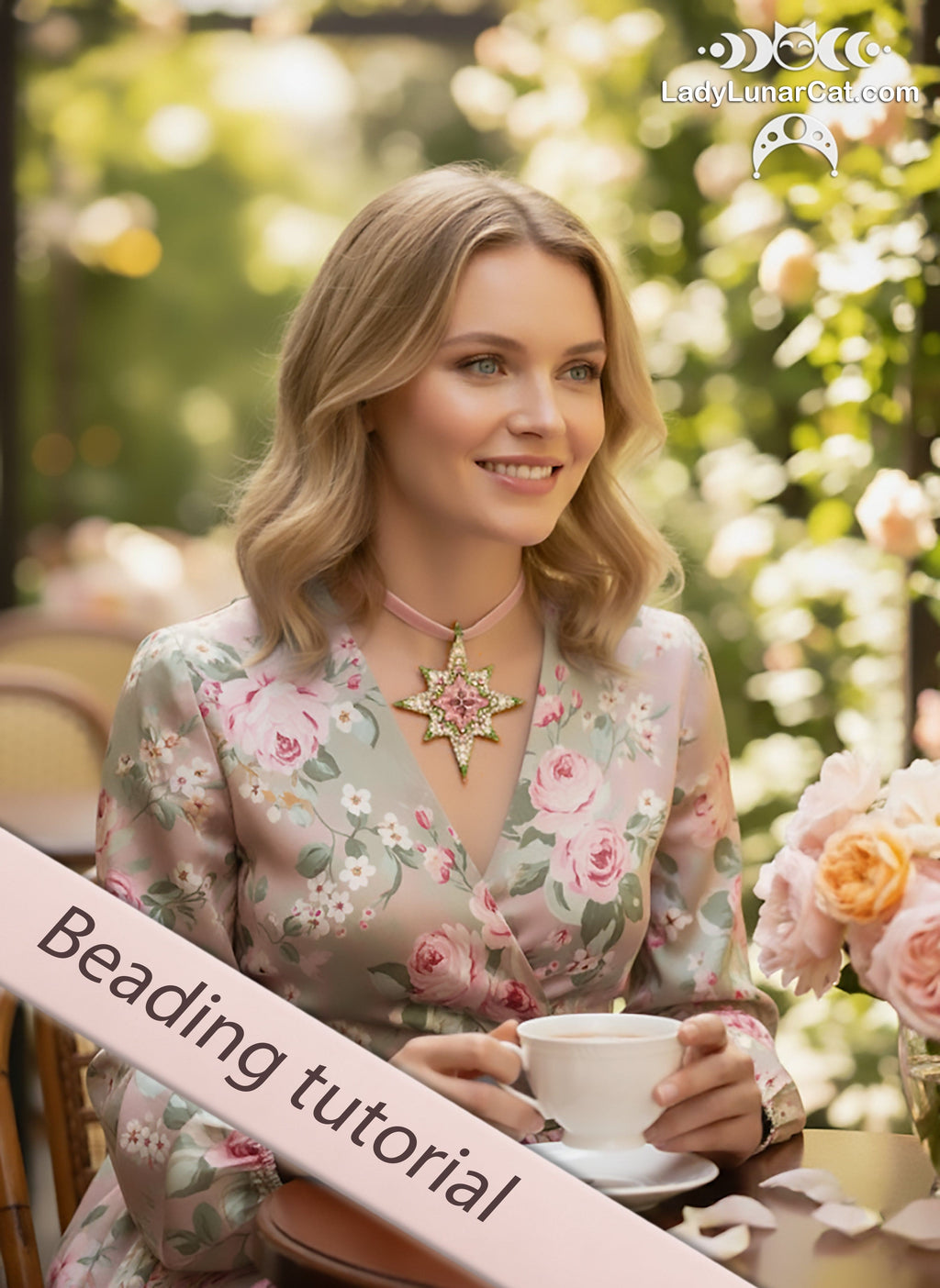 Spring Dreams peyote star tutorial for begginers LadyLunarCat