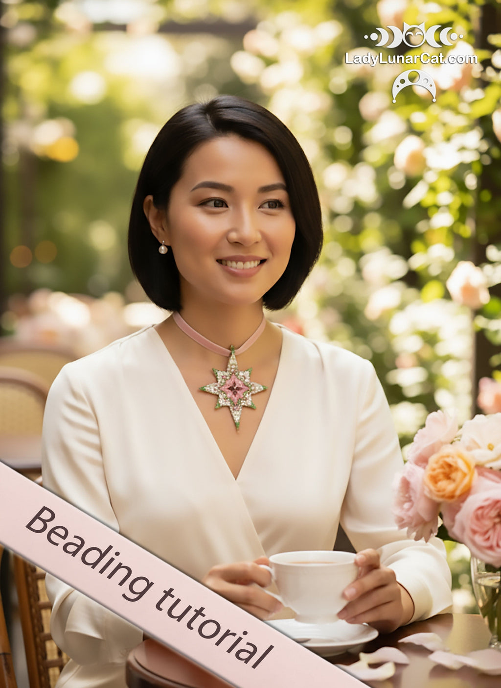 Spring Dreams peyote star tutorial for begginers LadyLunarCat