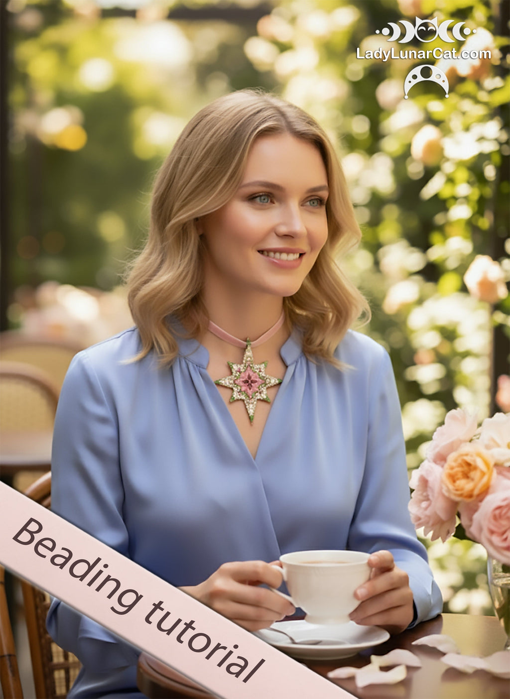 Spring Dreams peyote star tutorial for begginers LadyLunarCat