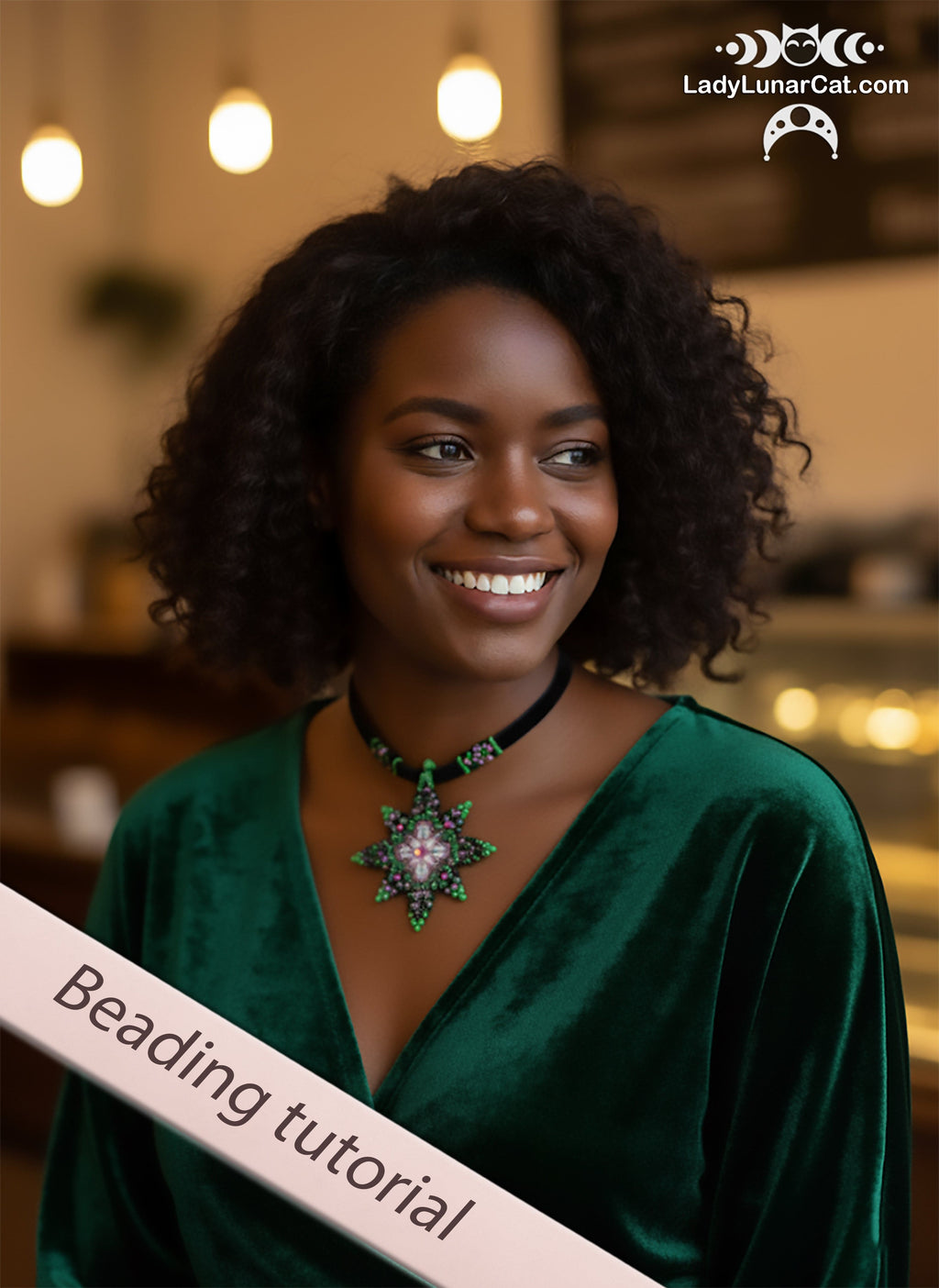 Spring Dreams peyote star tutorial for begginers LadyLunarCat